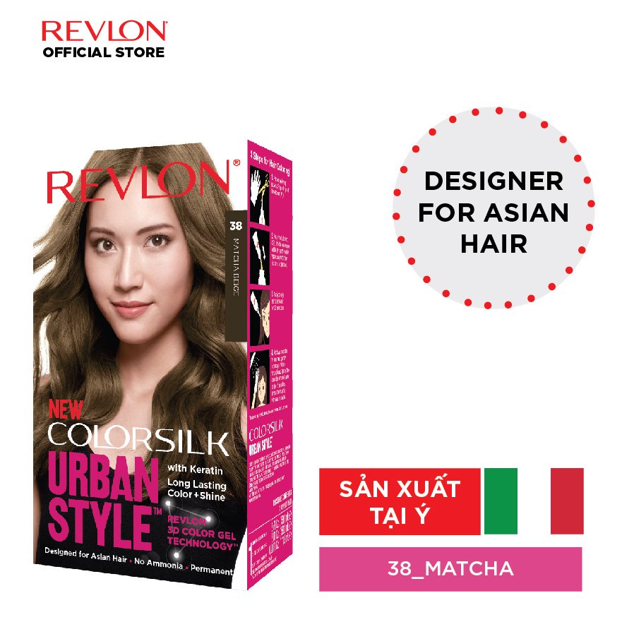 Thuốc nhuộm tóc thời trang Revlon Colorsilk Urban Style 150ml ( HSD dưới 6 tháng )