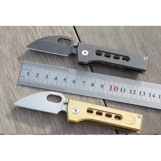 Dao Ngoài Trời Folding EDC - Thép 5CR15MOV - MINI TACTICAL SABER SELF - Dao Sinh Tồn Nhỏ - Hàng Gủi Ngay