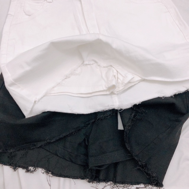 Chân váy kaki jean ngắn tua rua - kèm hình và clip thật - B2U | BigBuy360 - bigbuy360.vn