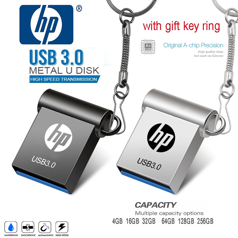 Usb 3.0 Dung Lượng 4gb 16gb 32gb 64gb 128gb 256gb Bằng Kim Loại