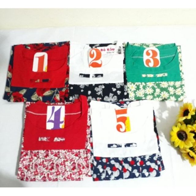 VÁY BẦU VẢI THÔ HOA CHẤT MÁT | BigBuy360 - bigbuy360.vn