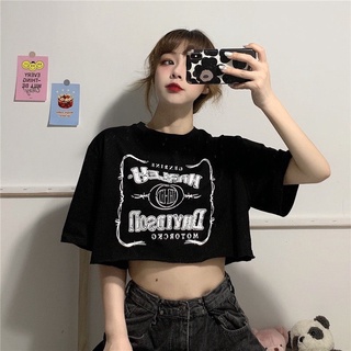 ÁO CROPTOP 2 MÀU ĐEN TRẮNG CÁ TÍNH [ Video Ảnh Thật ]