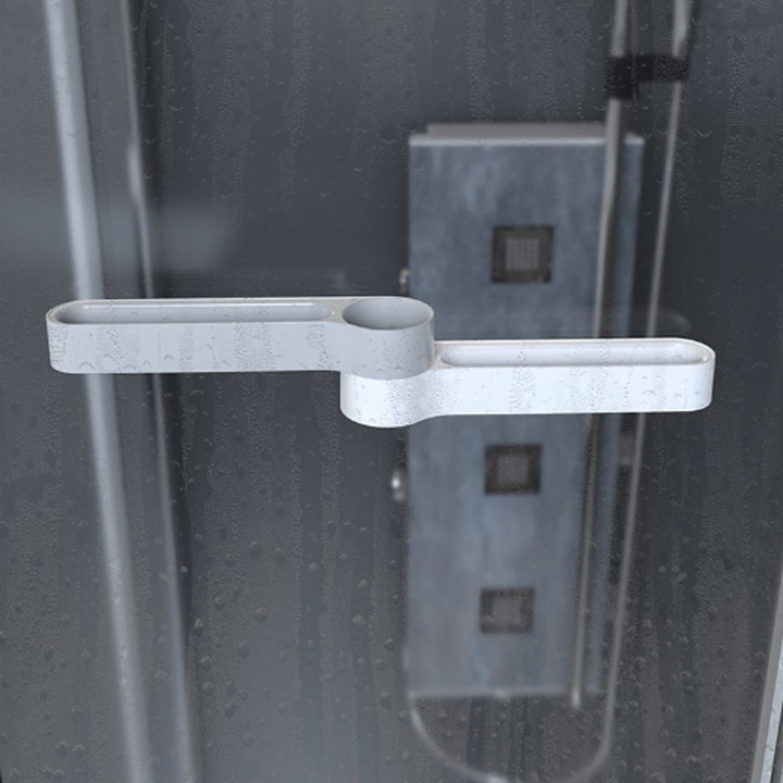 Giá treo khăn và dụng cụ nhà tắm có thể điều chỉnh sử dụng hút chân không gắn tường Có thể xoay 180 độ khi dùng