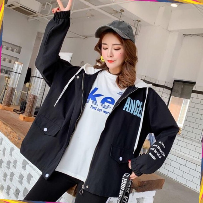 Áo Ulzzang dù 2 lớp nữ M731
