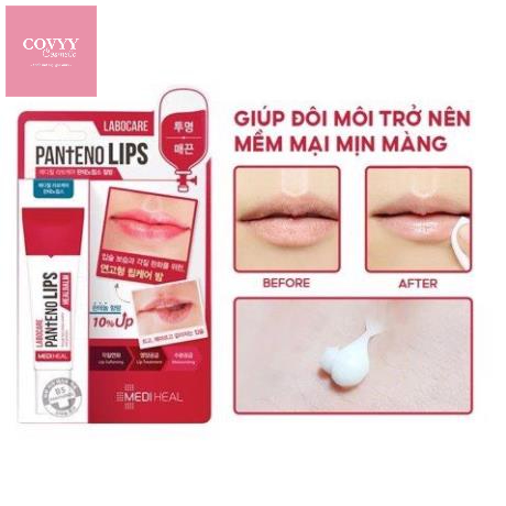 Son dưỡng giảm thâm môi Mediheal Labocare Panteno Lips Labo Care Xanh, Đỏ, Cam