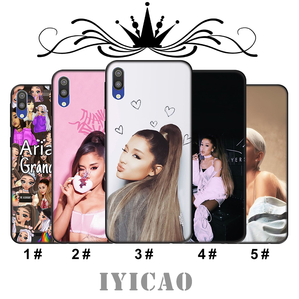 Ốp Điện Thoại Mềm Hình Ariana Grande Cho Samsung A8 A7 A6 Plus 2018 A3 A5 2017 2016 A2 Core A6 + A8 + Bz3