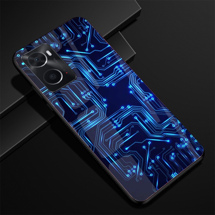 Ốp Lưng Kính OPPO A76, A77S, REALME 9I, A96, A57 Hình in 3D sáng bóng cao cấp