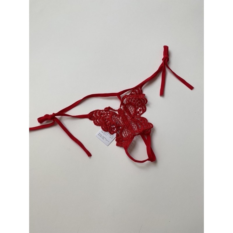 [ ẢNH THẬT ] Quần ren nữ Mubiz Panties Q1061 cột dây lọt khe | BigBuy360 - bigbuy360.vn