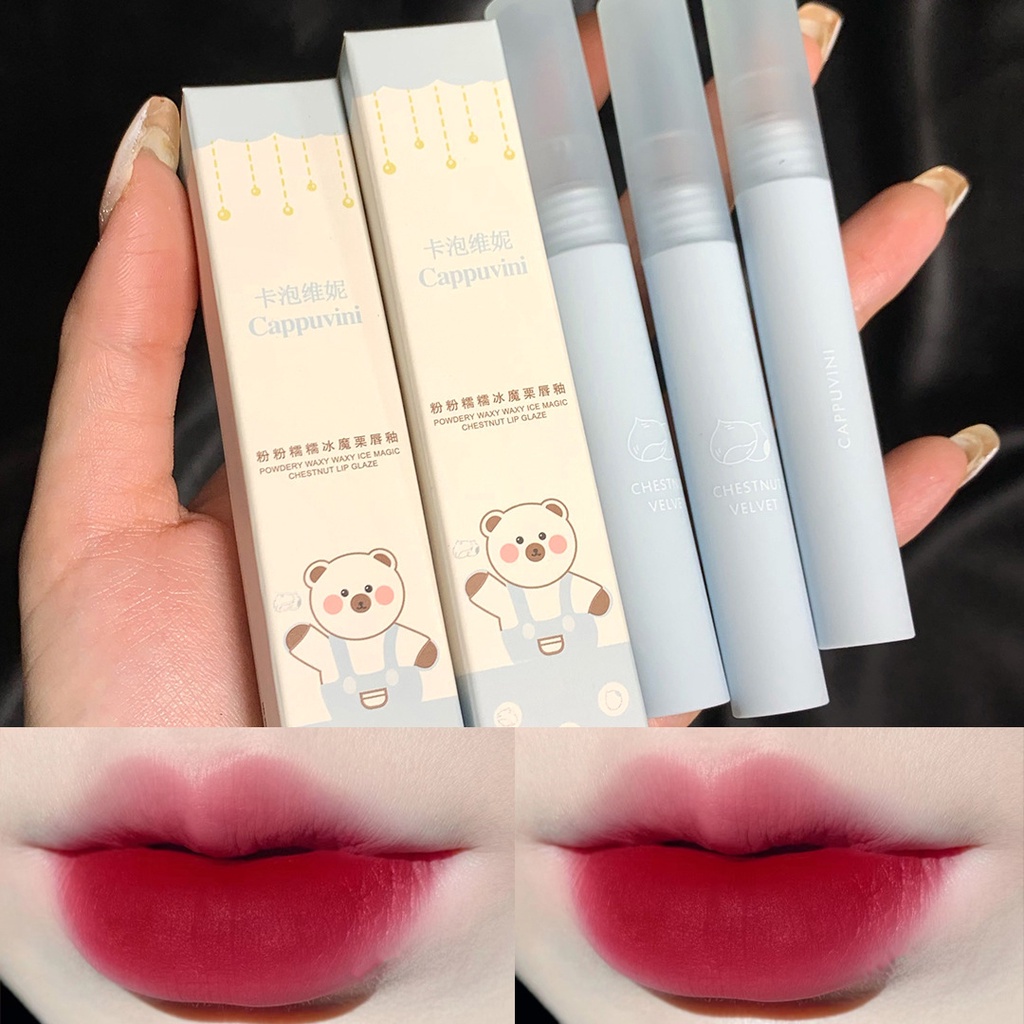 Son dưỡng môi chống dính Cappuvini Soft Lip Cp82 dưỡng ẩm 1.6g