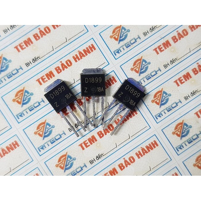 [Combo 5 chiếc] D1899, 2SD1899 Transistor NPN 3A-60V TO251