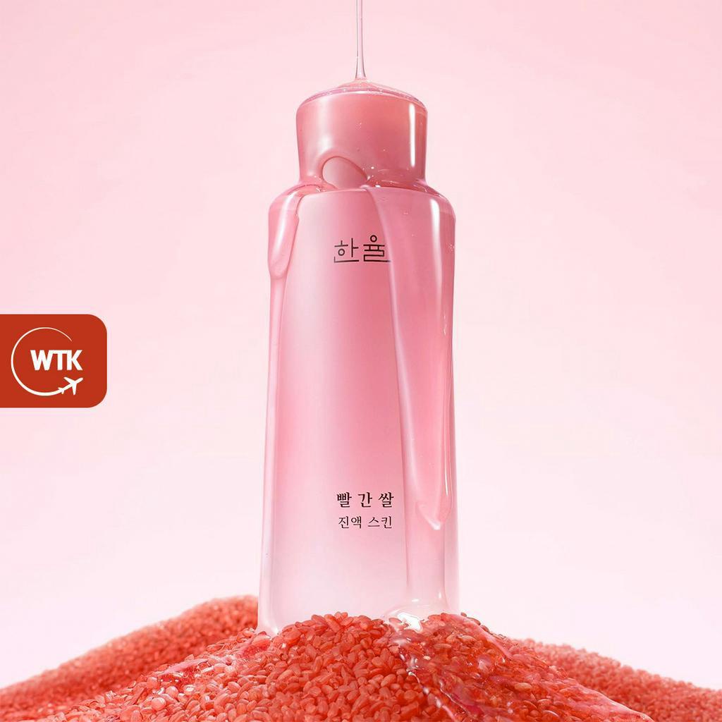 HANYUL Red Rice Essential Skin Softener / Emulsion / Moisture Cream Bộ Kem Dưỡng Ẩm Làm Mềm Da Chiết Xuất Gạo Đỏ HANYUL Red Rice Essential Giữ Ẩm Trong Vòng 24 Giờ