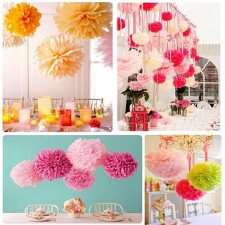Hoa giấy 45cm trang trí nhà ở DIY