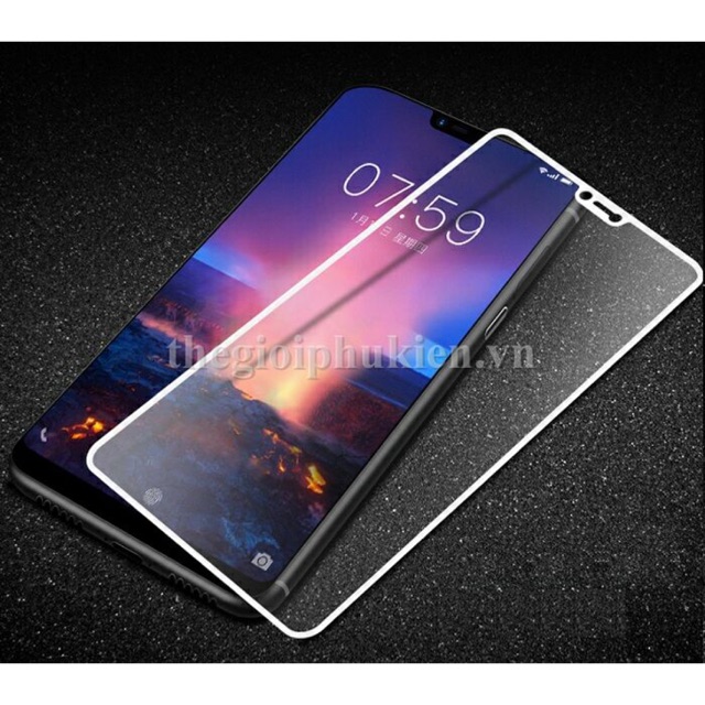 [⚡️Rẻ Vô Địch] Kính cường lực oppo F7,F7 Youth full keo, Siêu Cứng