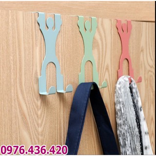 Móc kẹp sau cửa hình người / Móc treo sau cánh cửa
