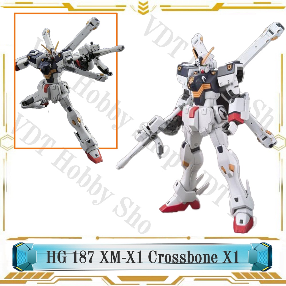 Mô hình gunpla HG 187 XM-X1 Crossbone Gundam X1