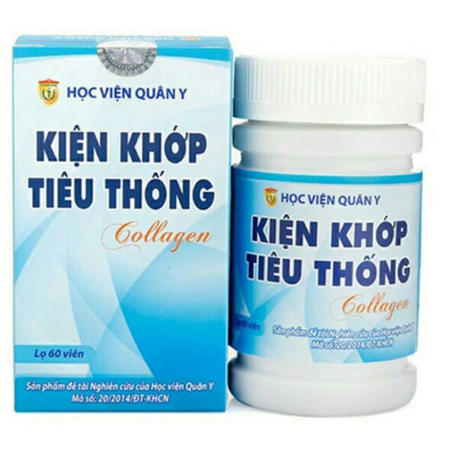 Kiện khớp tiêu thống Collagen hỗ trợ xương khớp của Học viện Quân Y