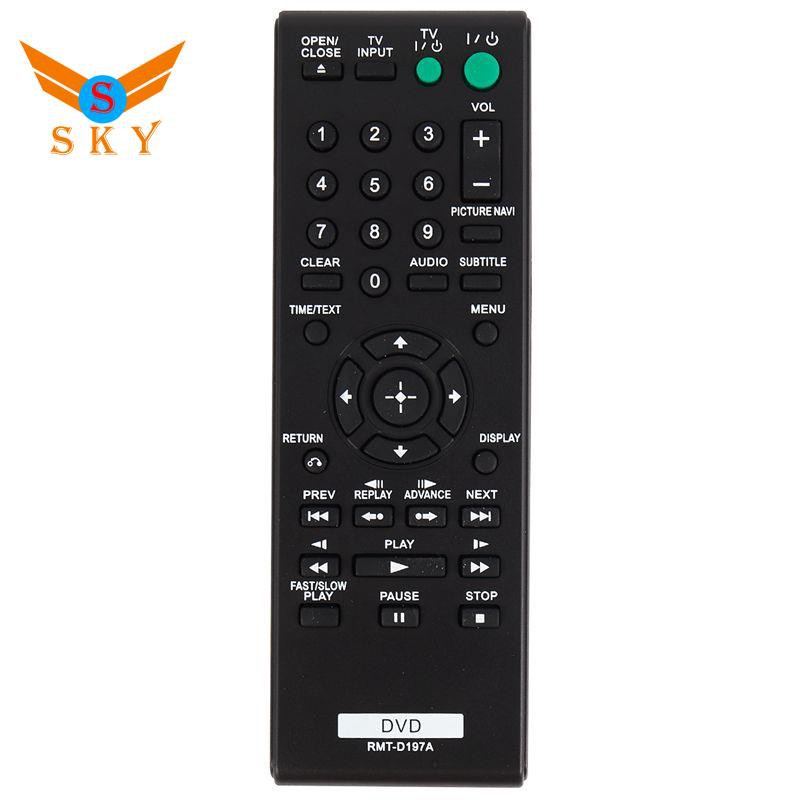 Điều khiển từ xa thông minh Rmt-D197A cho Sony Dvd Dvp-Sr210