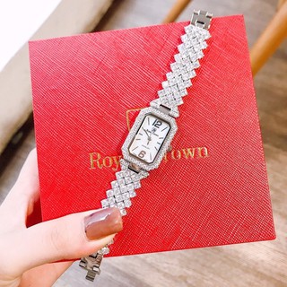 Đồng Hồ Royal Crown Nữ 6316 (Đá Bạc) FullBox