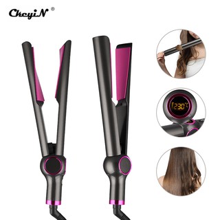 Máy Duỗi Và Uốn Tóc CkeyiN HS468 Có Thể Điều Khiển 10 Mức Nhiệt Độ