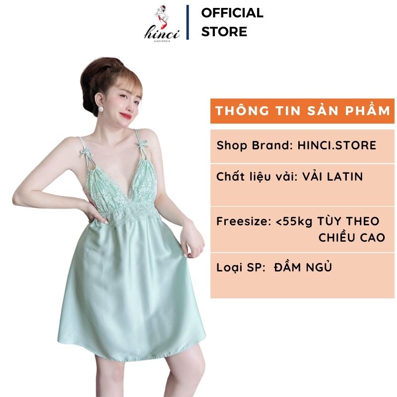 Đầm ngủ sexy CÓ MÚT, váy ngủ 2 dây gợi cảm chất mềm mịn mặc nhà thoải mái cúp ngực có nơ [DN67]