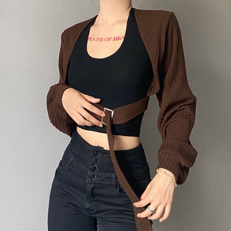 Áo khoác cardigan DUNEA tay dài thiết kế trẻ trung thời trang dành cho nữ