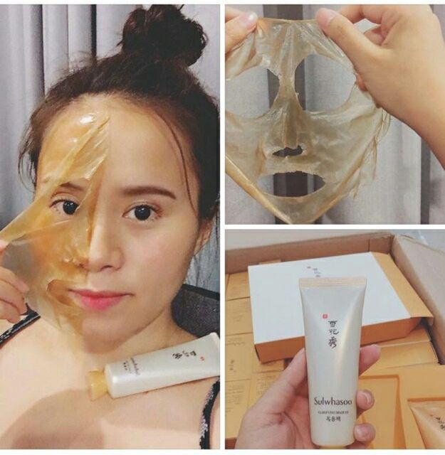 date mới]tuýp mặt nạ lột thảo dược trắng mịn da Sulwhasoo Minisize