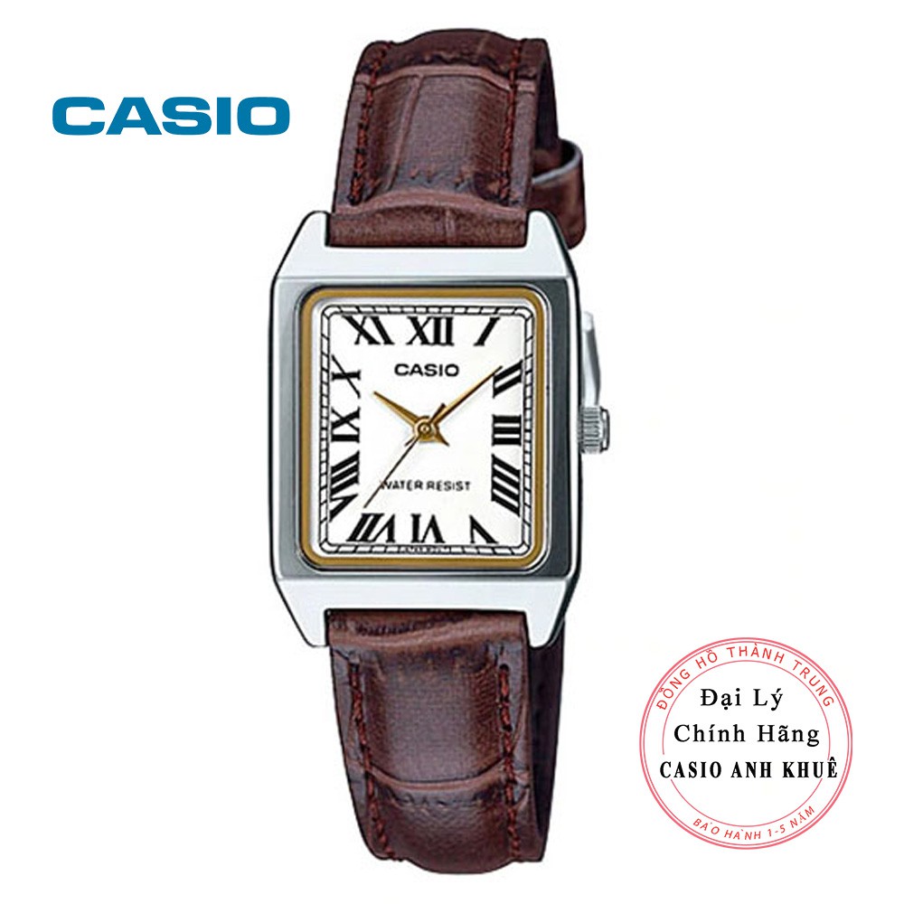 Đồng hồ nữ Casio LTP-V007L-7B2UDF dây da