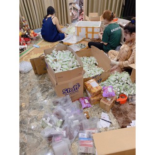 COMBO BỘT TRÀ XANH & THẢO MỘC XANH