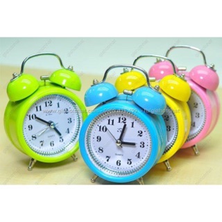 Đồng hồ báo thức chuông sắt siêu to để bàn