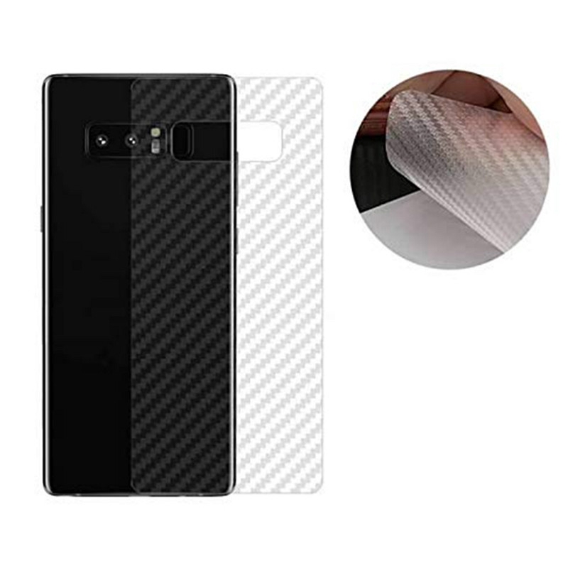 Carbon Fiber Screen Protector Film rear for Samsung Galaxy Note 9 8 Note 10 20 Samsung S20 S9 S8 S10 plus s10+ S7 edge