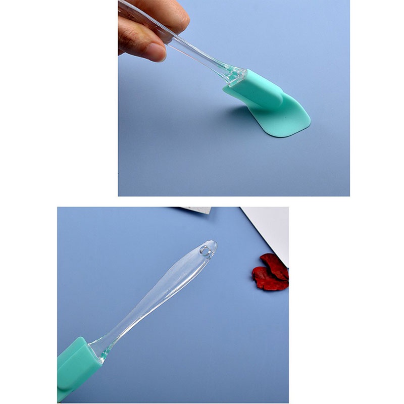 1 Dụng Cụ Phới Trộn Bột Làm Bánh Kem Bằng Silicon Trong Suốt Có Thể Tháo Rời Màu Ngẫu Nhiên Đa Năng Dành Cho Nhà Bếp