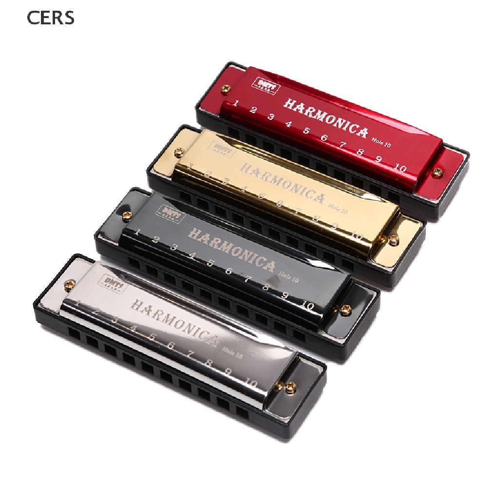 Kèn Harmonica 10 Lỗ Cho Người Mới Bắt Đầu