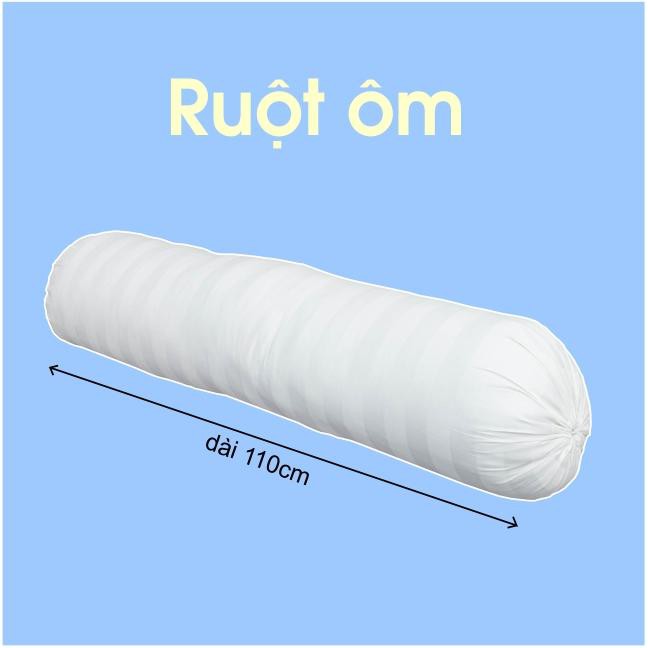 Ruột gối ôm cotton, ruột gối ôm 35x110 cm mềm mại thoáng mát Mịn Decor