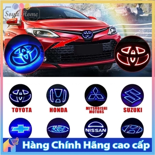 Đèn Led Gắn Trang Trí Logo Xe Hơi Oto Huy Hiệu Biểu Tượng Cho TOYOTA NISSAN HONDA MAZADA Suzuki Mitsubishi