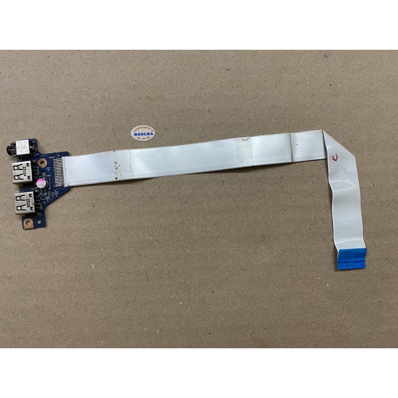 Board jack âm thanh và cổng usb laptop Lenovo Ideapad Z500