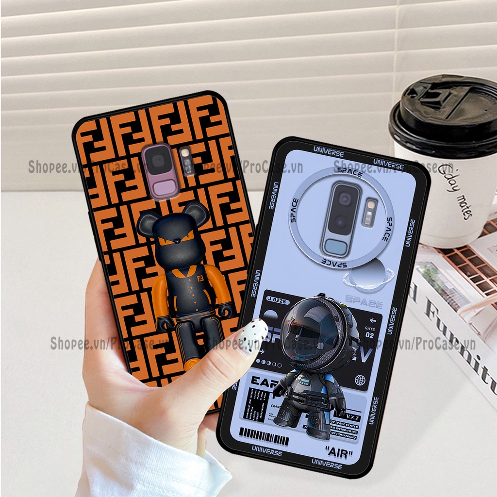 Ốp Samsung S9 - S9 Plus - S9+ in hình bearbrick, super nasa cá tính,thể thao,ốp lưng chống sốc, bền đẹp