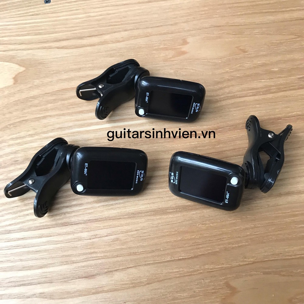 Tuner chỉnh âm cho nhạc cụ, guitar, ukulele - Máy bền, dễ sủ dụng - Đặt hàng tặng pick