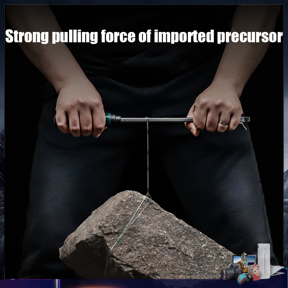 Cuộn dây câu cá bện 4 sợi PE dài 100m 0.4-10.0