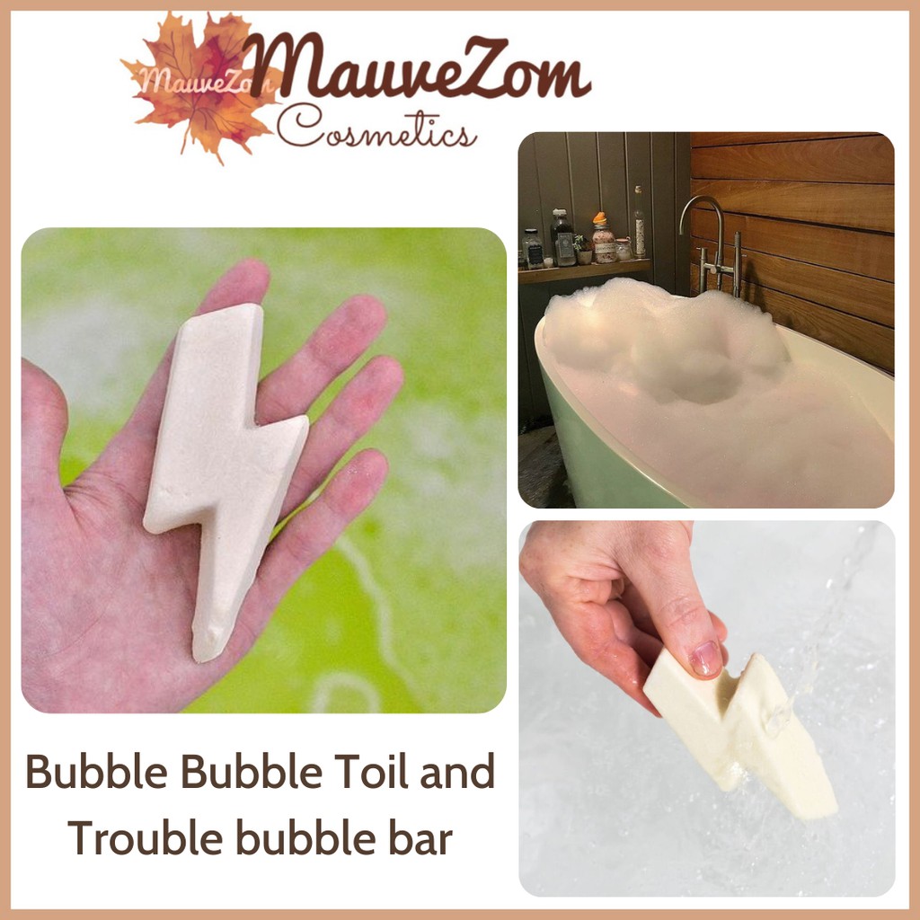 Bánh tạo bọt bồn tắm Bubble Bubble Toil and Trouble Bubble Bar - LUSH