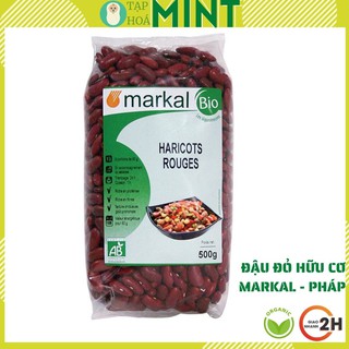 Đậu đỏ Azuki hữu cơ Markal 500gr, đậu đỏ cho bé ăn dặm - Tạp hoá mint