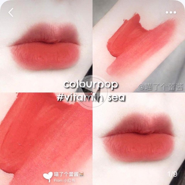 Son Colourpop Blotted Lips màu Vitamin Sea / Doozy | BigBuy360 - bigbuy360.vn