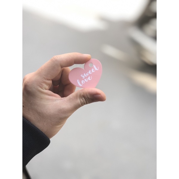 Tag giấy Valentine xinh xắn