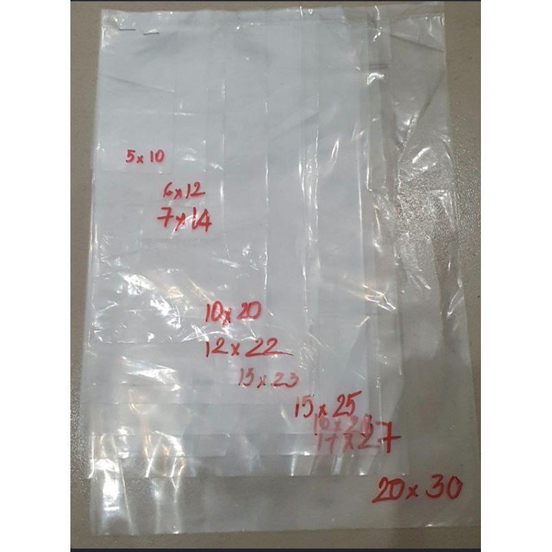 1kg bịch PE dẻo đựng sữa chua, đường, nước lèo, đóng hàng to, ĐỦ SIZE, tính theo cm