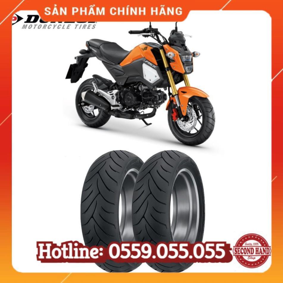 Thanh lý -Lốp xe MSX 125 Dunlop SCOOTSMART trước 120/70-12 TL hoặc sau 130/70-12 TL