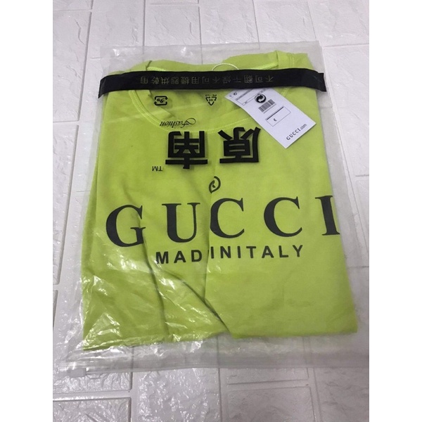 Áo phông xanh neon, xanh nõn chuối form dấu quần