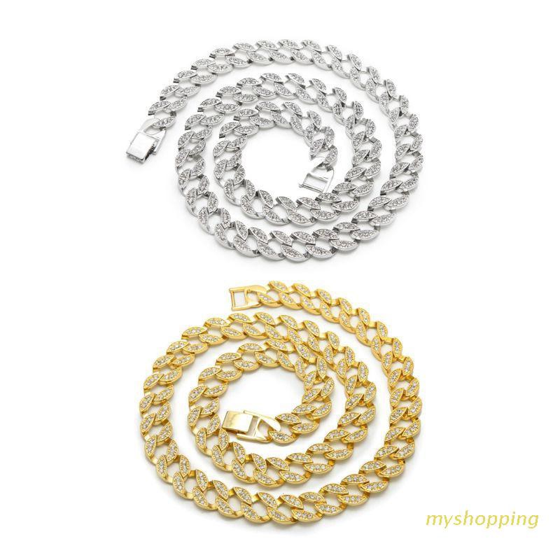 Vòng Tay Mạ Vàng Đá Cz Mimi Cuban Phong Cách Hiphop