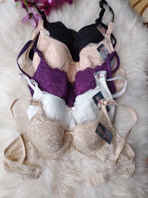 Áo lót ren  BIGSIZE gọng ko đệm ren mềm