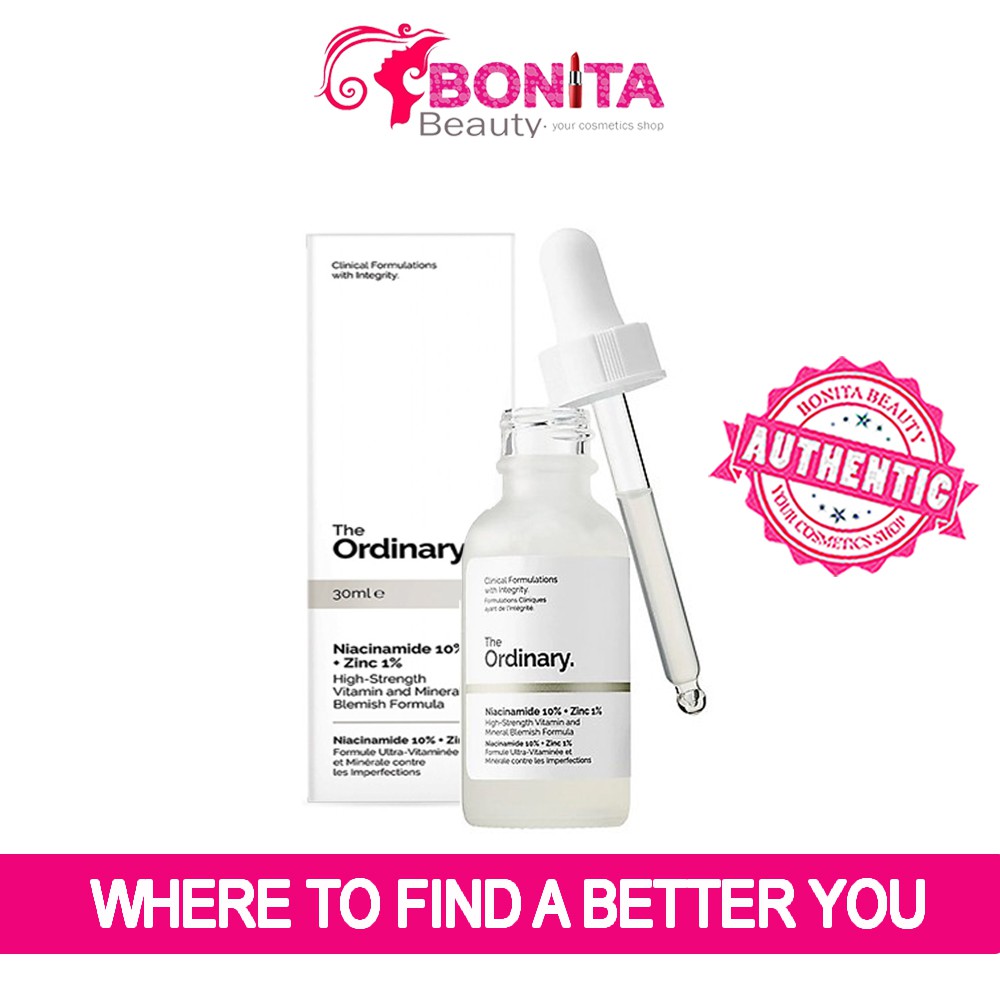 Serum The Ordinary Niacinamide 10% + Zinc 1%