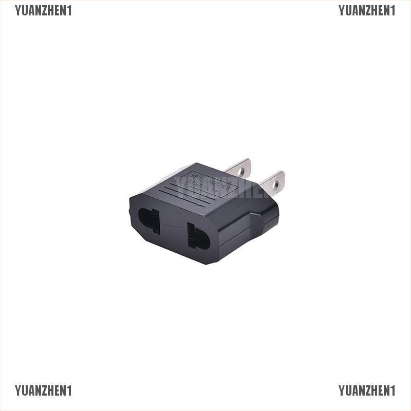 Set 4 Phích Cắm Chuyển Đổi Từ EU Euro Sang US USA YUANZHEN1