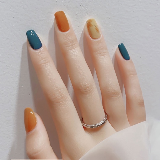 Sơn móng tay gel thạch UV nhiều màu sắc lấp lánh 7.3ml Màu Đỏ / Hồng / Màu đỏ tía